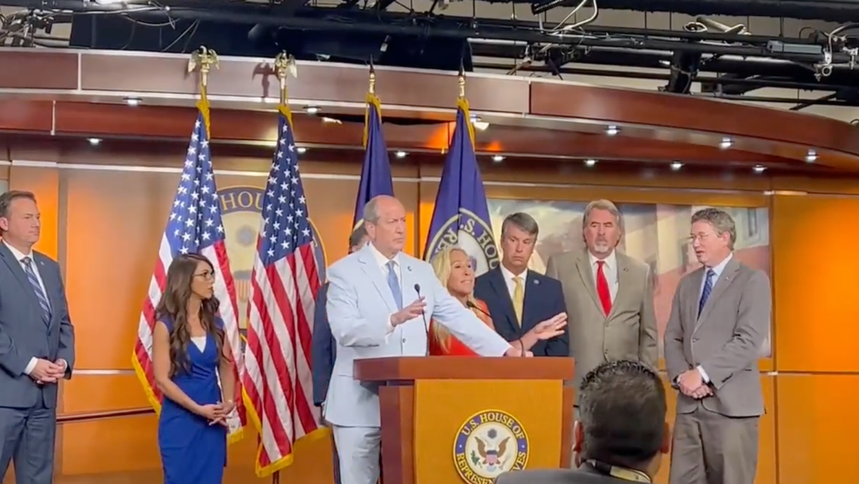 Watch: MTG brags about racist rant telling reporter to 'go back to your country'