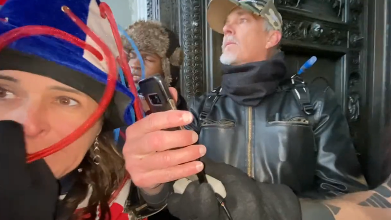 'That looks prerecorded!' Video shows Capitol rioters in denial after Trump told them to go home on Jan. 6