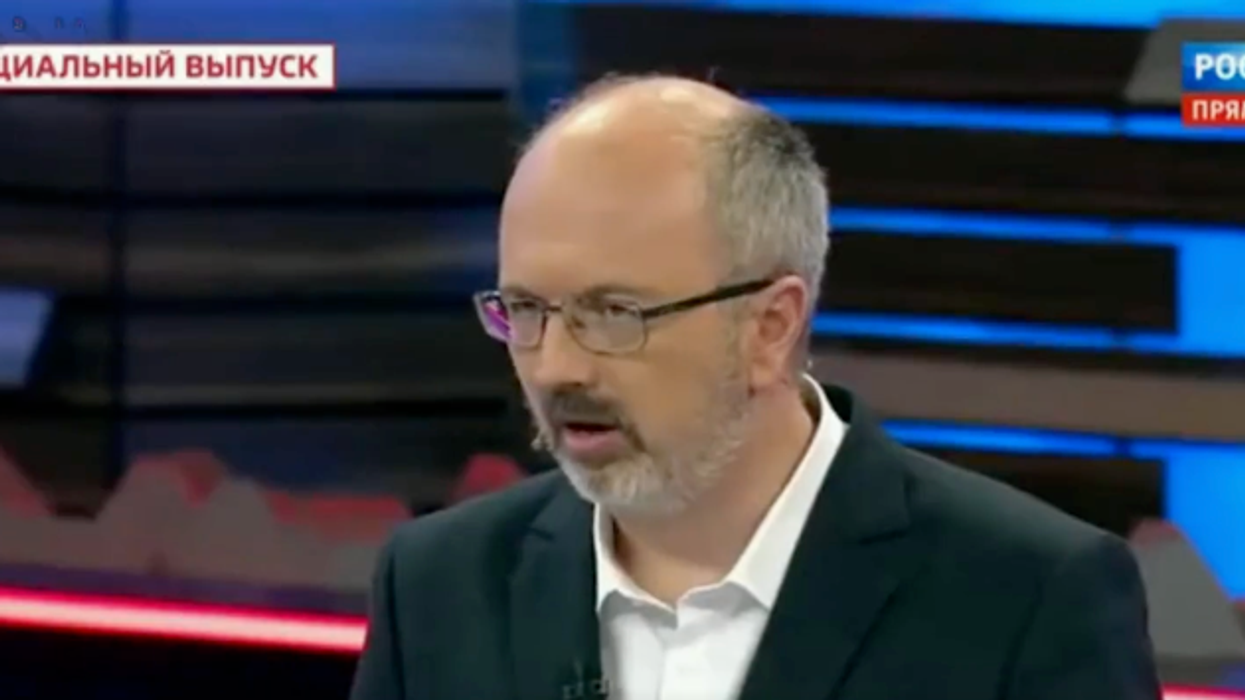 Watch: Russian state television says Ukraine is a 'medieval' country led by a 'monkey with a grenade'