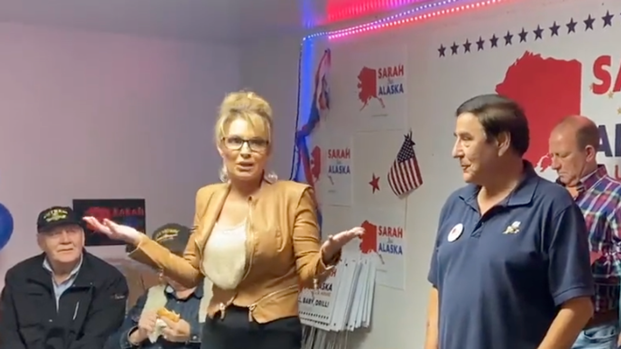 'Really?!' Bewildered Sarah Palin implodes after losing congressional race to a Democrat