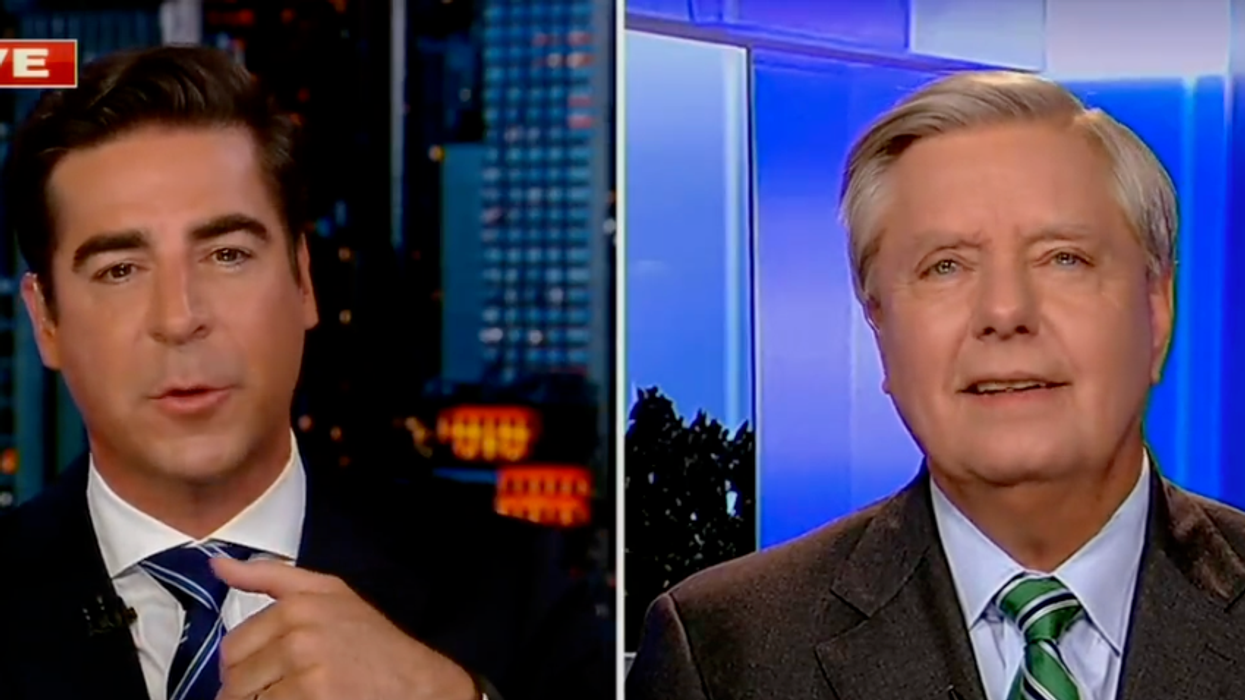 'Coulda shoved this down their throats': Jesse Watters scolds Lindsey Graham over timing of abortion ban