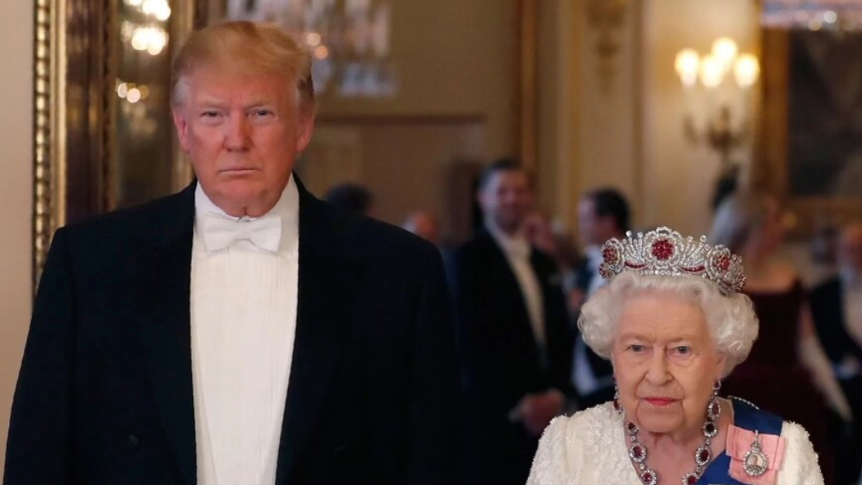 Right-wing Confederate memorabilia website unveils coins featuring Donald Trump and Queen Elizabeth II