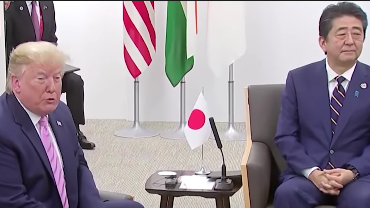 'They seem stunned': Bloomberg publishes Navy records of Donald Trump’s theatrical visit to Japan