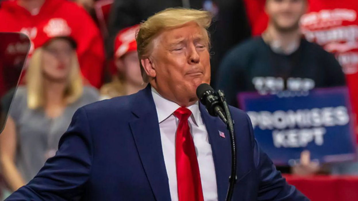 Donald Trump attacks those who lie, cheat, steal, and spread disinformation in 103-minute rally speech