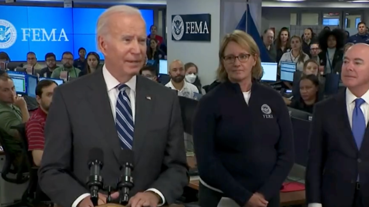 Joe Biden will include Ron DeSantis in his visit to support Florida hurricane victims
