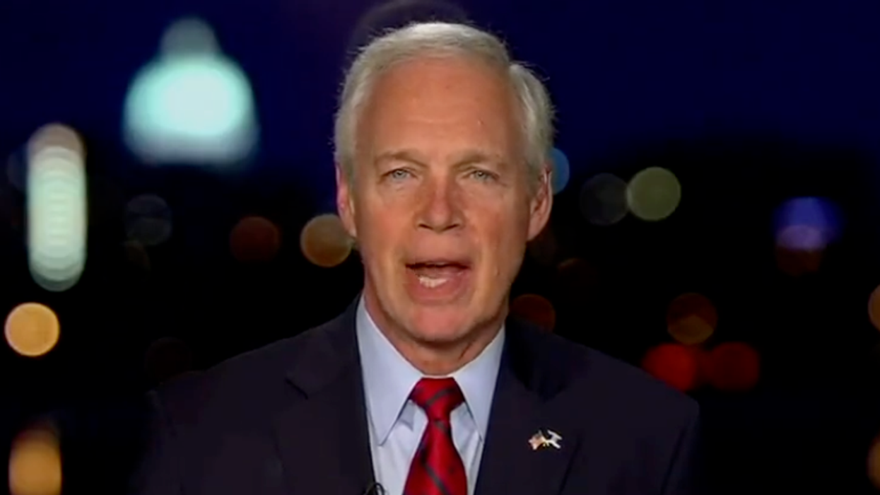 'Leftist propaganda': Ron Johnson blames higher education for debate laughter at FBI 'set up' claim