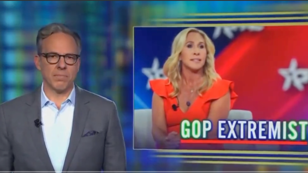 'Nice political party you got there': Jake Tapper tears apart Marjorie Taylor Greene and her 'crazy talk'