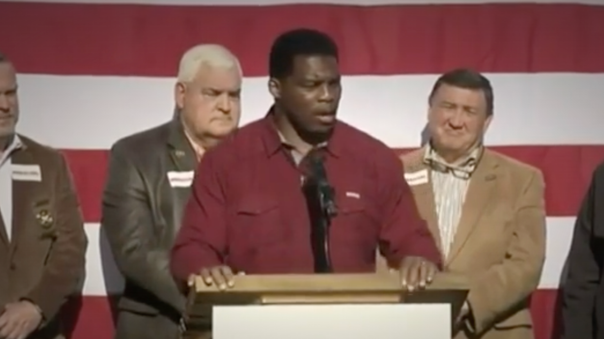 Watch: Herschel Walker proclaims that 'the Lord has washed me in the blood of Jesus'