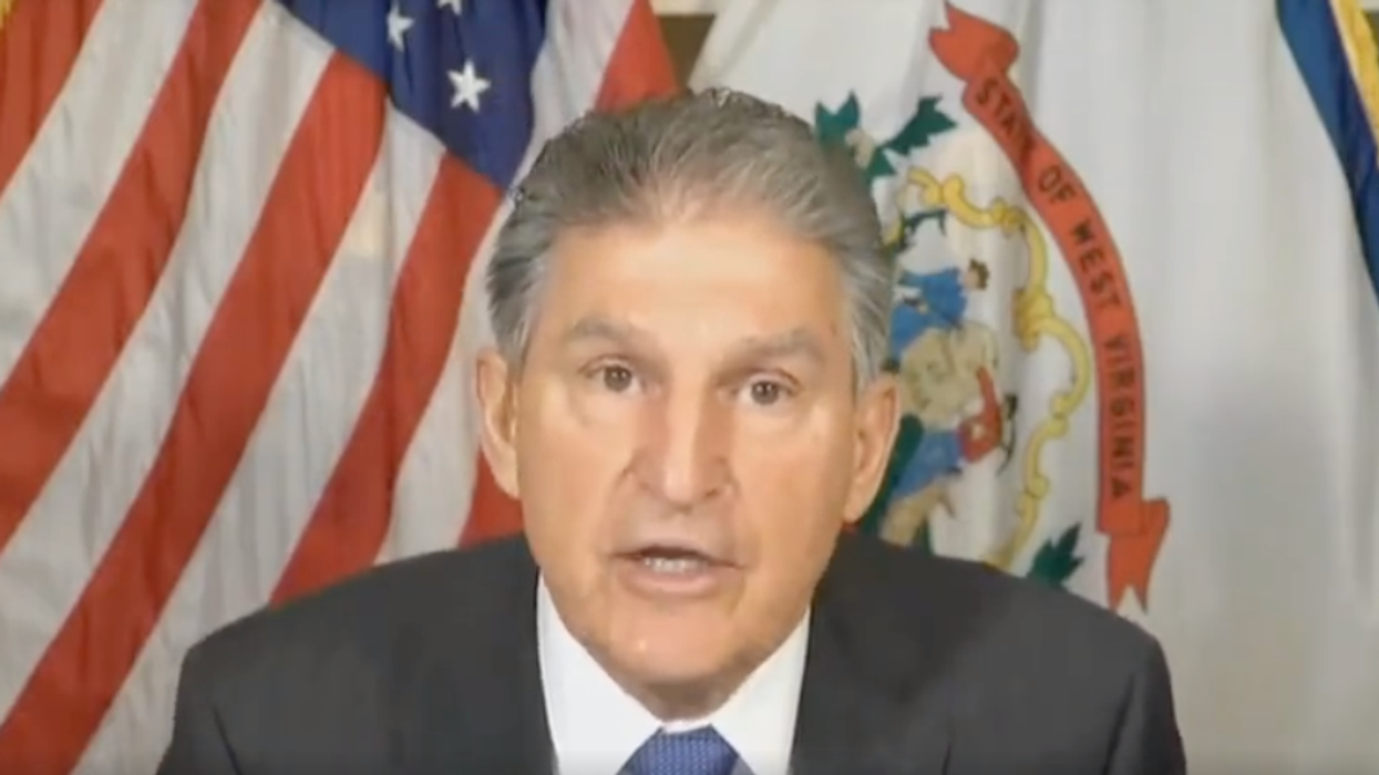 Watch: Joe Manchin defends Mitch McConnell's abuse of the filibuster