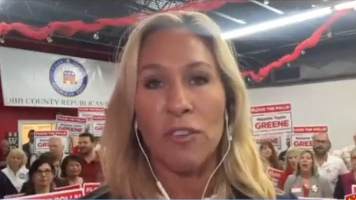 Watch: Marjorie Taylor Greene lies about the debt ceiling and COVID-19 in under 30 seconds