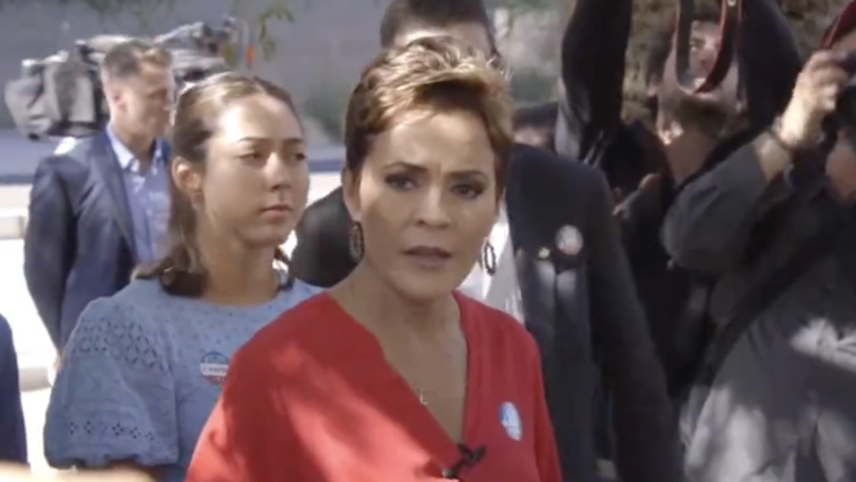 'This is incompetency': Kari Lake complains of voting problems in county where Republicans run elections