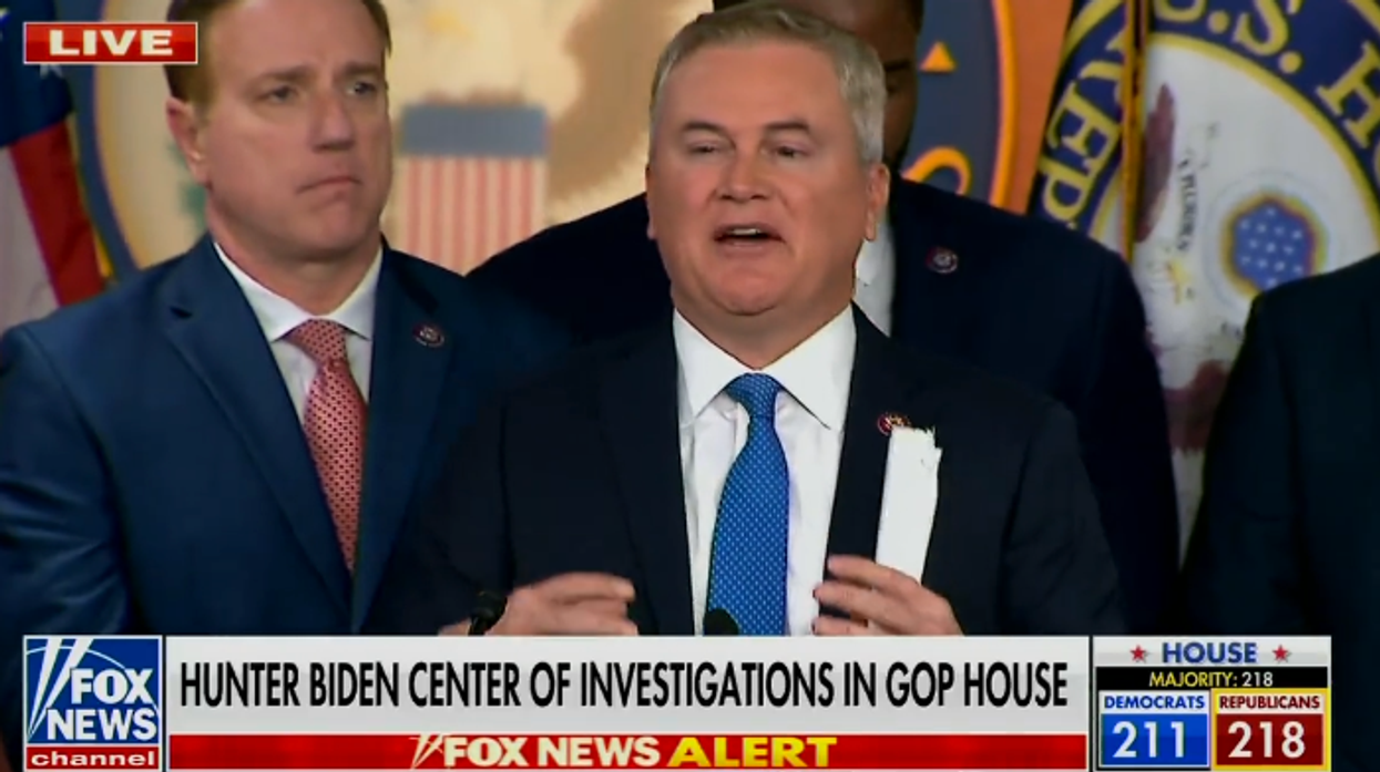 'This is kind of a big deal, we think': GOP implores media to 'keep it about Hunter Biden' during first press conference