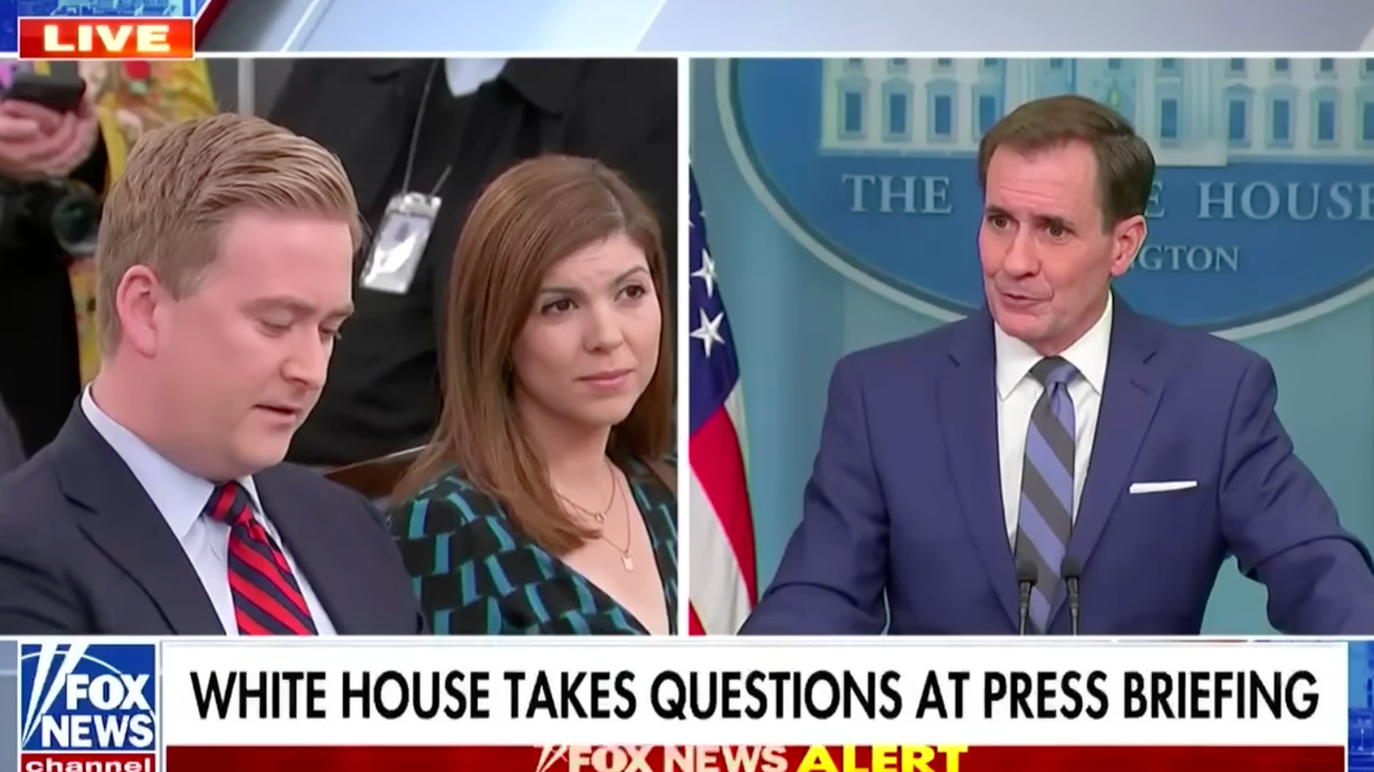 'That's not an accurate take': Peter Doocy ripped by White House’s John Kirby