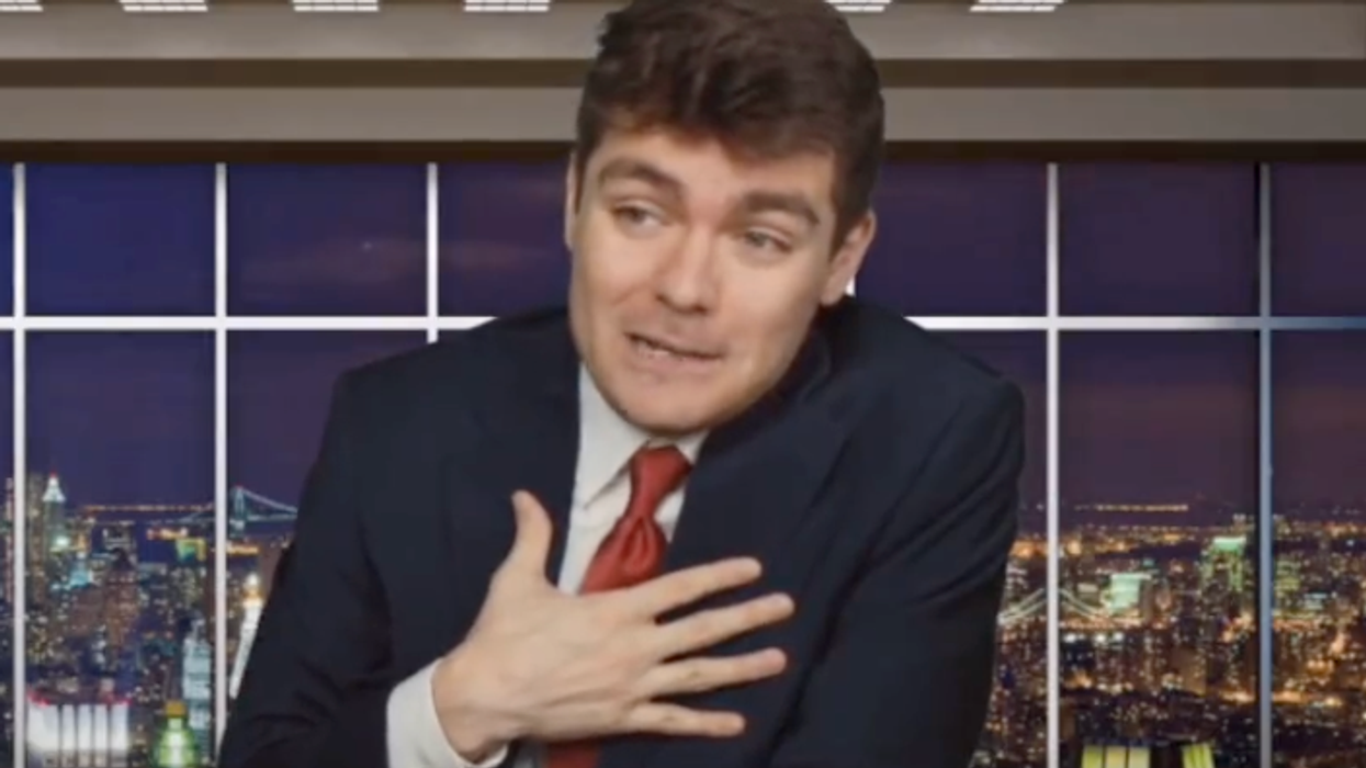 Trump’s bigoted dinner guest Nick Fuentes favors burning women alive
