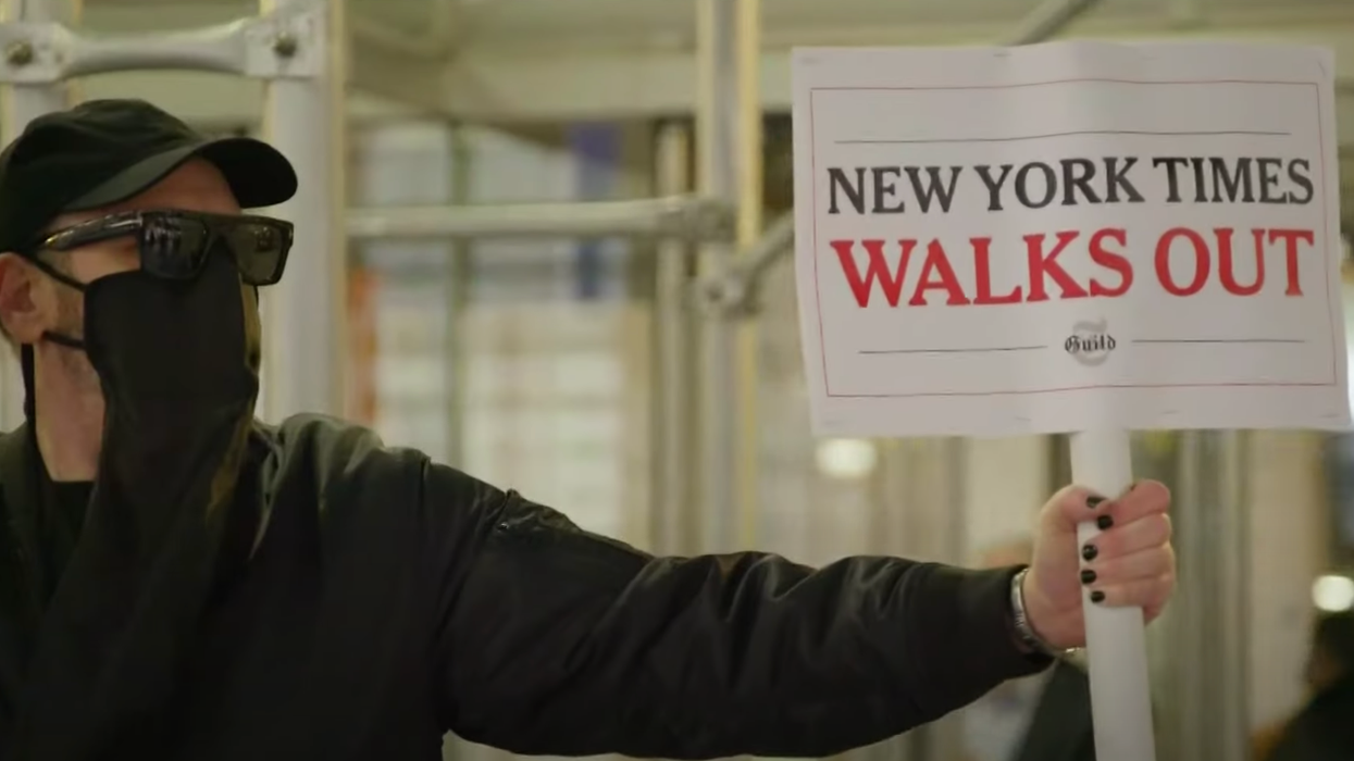 New York Times strike: From reporters to rabble-rousers