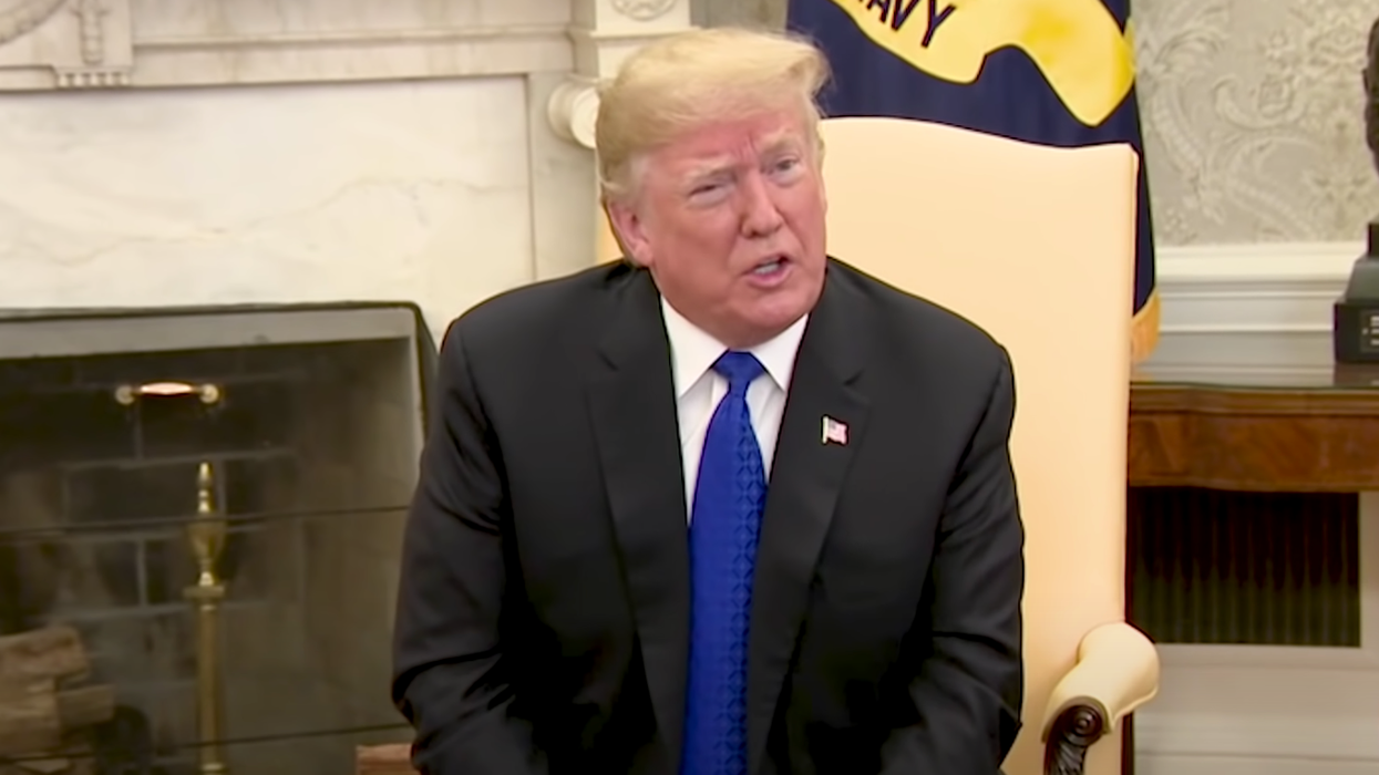 Donald Trump issues 'Happy New Year' proclamation that includes racist swipe at Mitch McConnell's wife