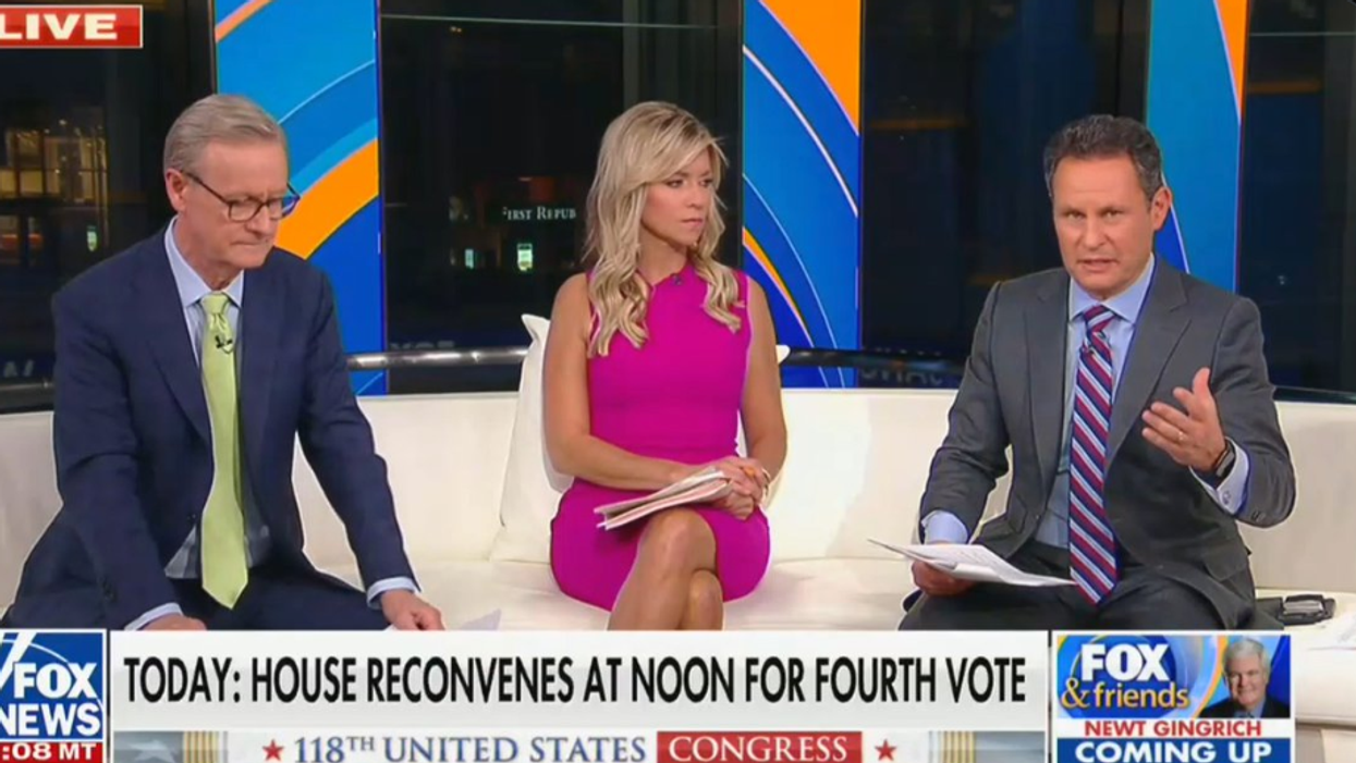 'Saboteurs': Brian Kilmeade retreats after lambasting GOP 'insurrectionists' for voting against Kevin McCarthy