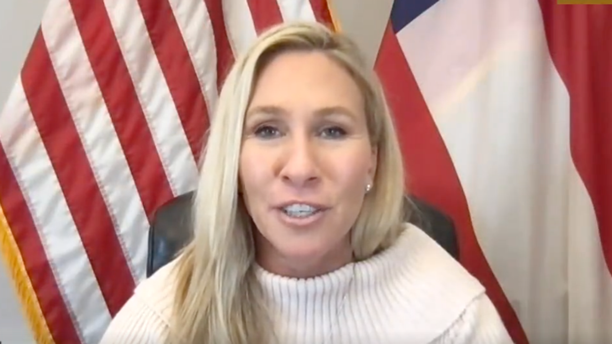 Watch: Marjorie Taylor Greene reassures InfoWars viewers that backing Kevin McCarthy did not change her