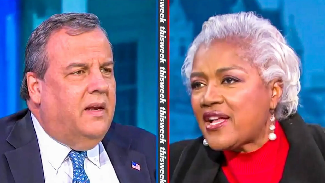 'He is a stain': Donna Brazile fires back at Chris Christie for laughing off George Santos' lies