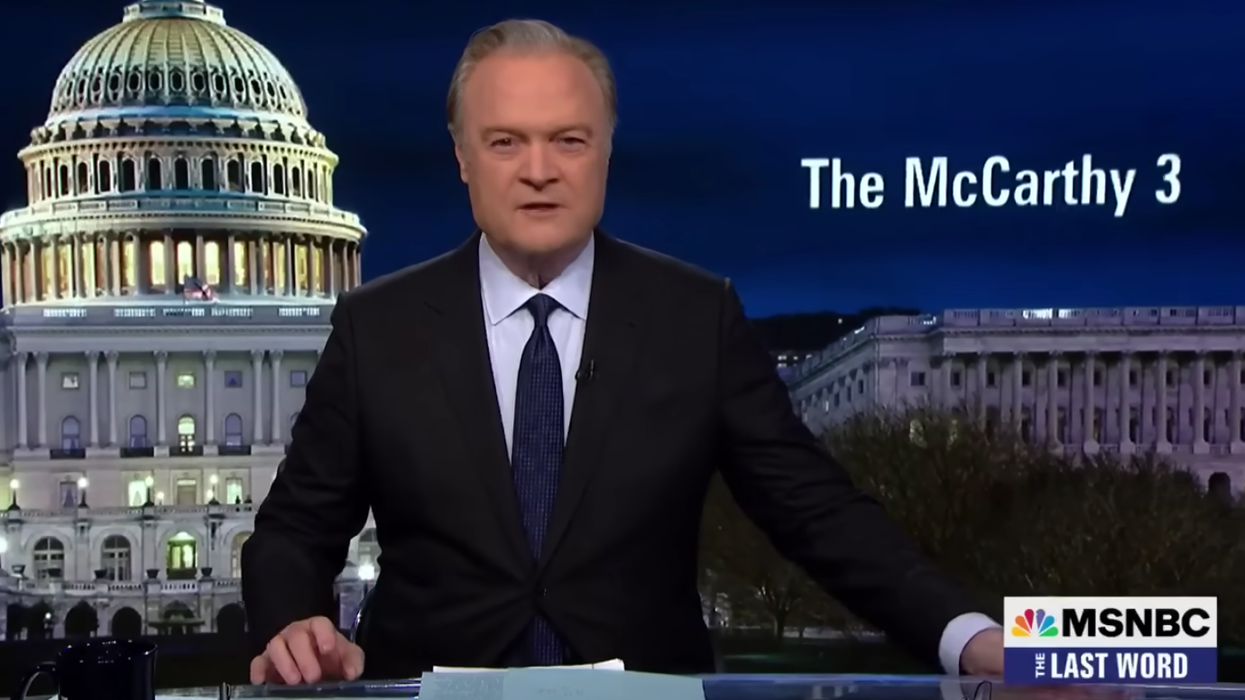 Lawrence O’Donnell points out the 'strangest' vow Kevin McCarthy has made to Marjorie Taylor Greene