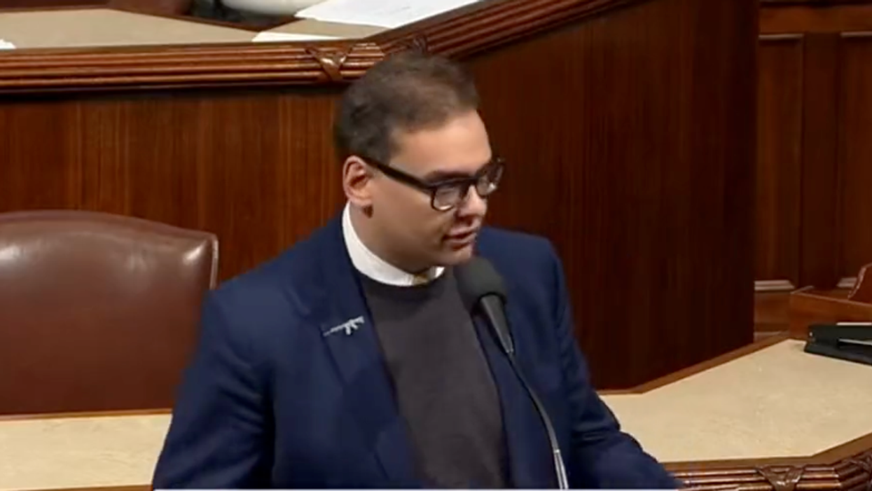 'He committed most of them': Twitter explodes at George Santos' 'major uptick in crime' House floor speech