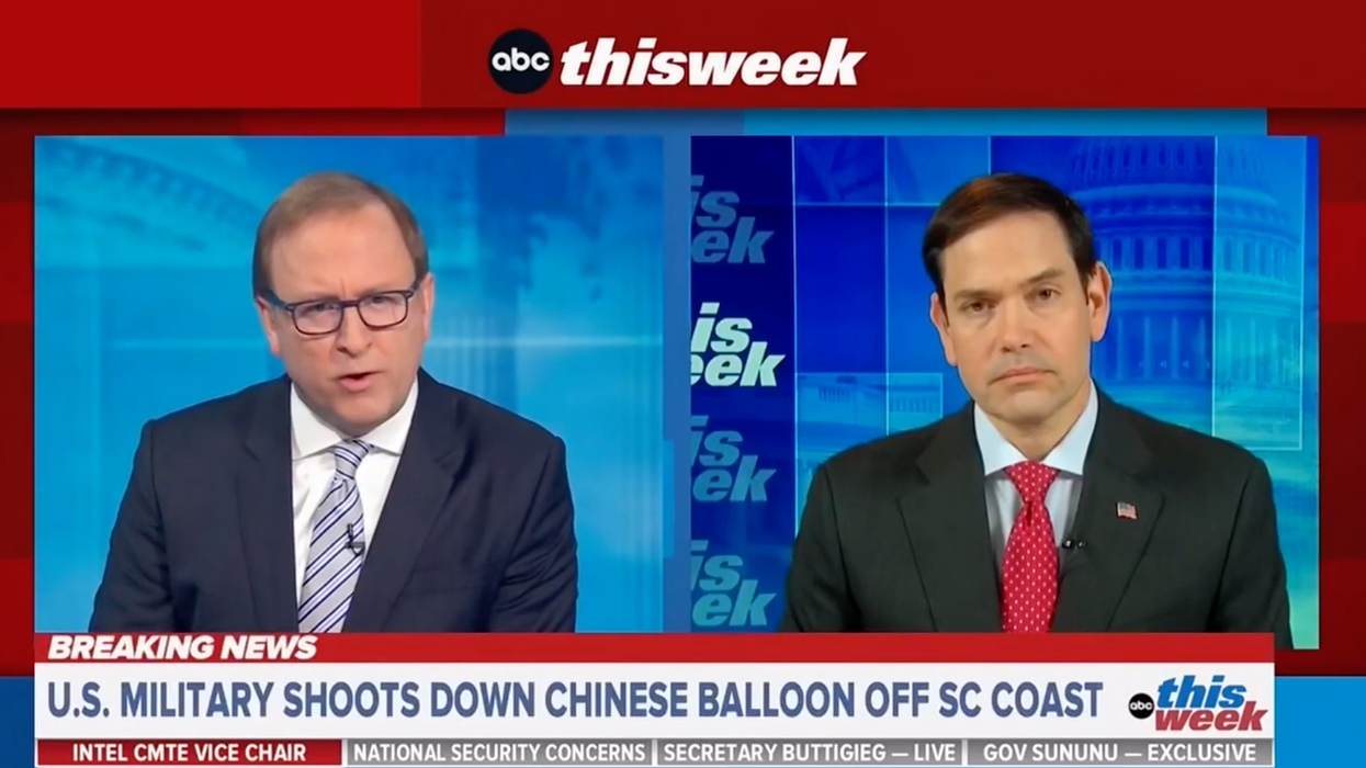 ABC host pops Marco Rubio's balloon rant: It 'happened three times' under Trump