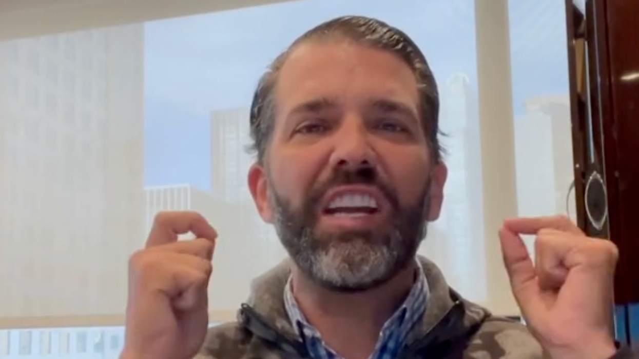 Watch: Donald Trump Jr. suggests President Joe Biden stole his father's ideas in State of the Union speech
