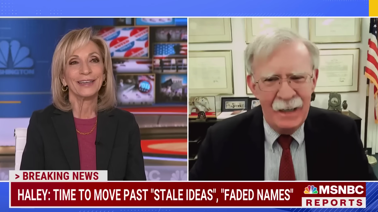 MSNBC host takes aim at John Bolton over remarks about Nikki Haley