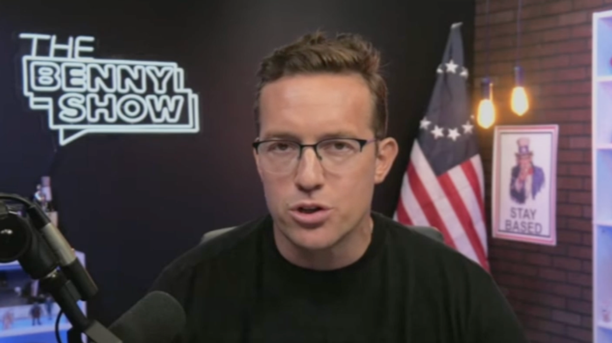 Watch: Newsmax host falsely declares that 'exclusively white Americans' fought to end slavery