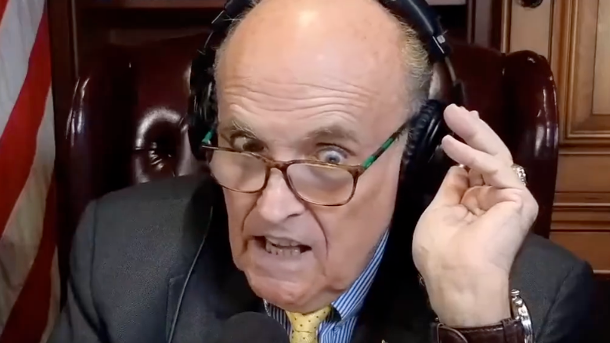 'What a buffoon': Rudy Giuliani ridiculed after proclaiming himself a 'moderate biblical scholar'