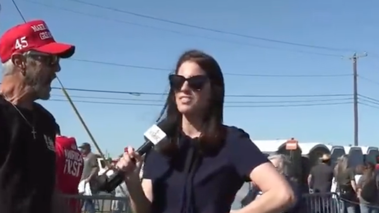 'Mount Waffle House': Trump Waco rally goer claims to be Marines veteran but 'can’t go into detail'