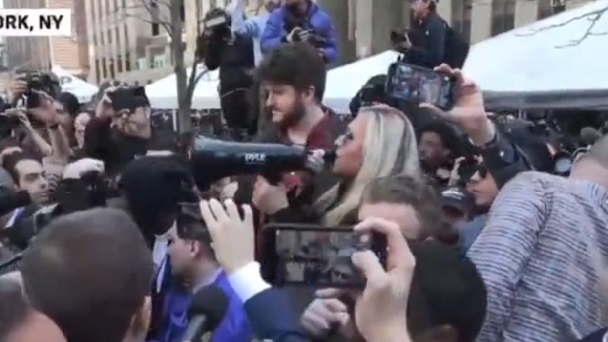 Watch: Marjorie Taylor Greene quickly flees NYC protest after being shouted down