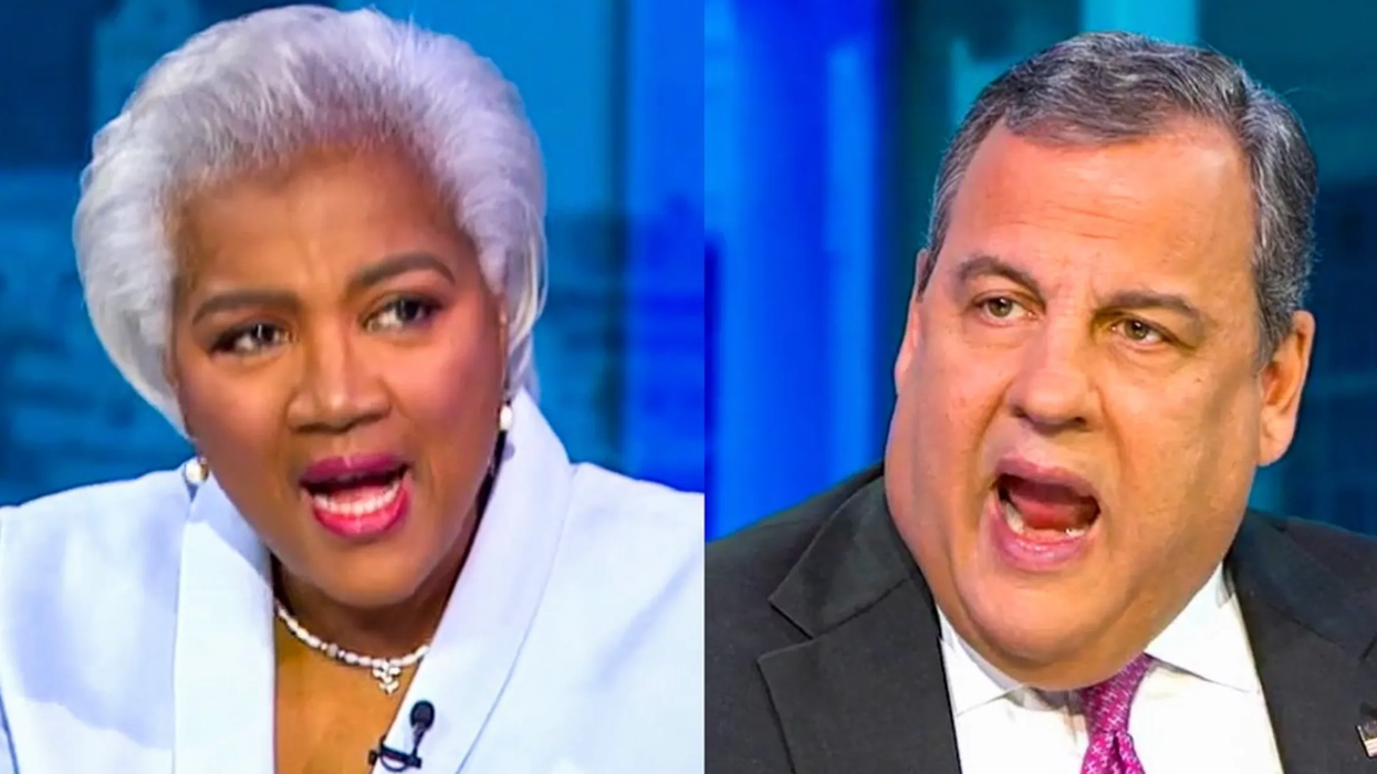 Chris Christie tells 'angry' Donna Brazile to 'calm down' about abortion rights