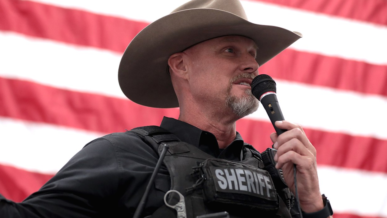 Arizona sheriff spirals deeper into QAnon as he ramps up run for Senate seat