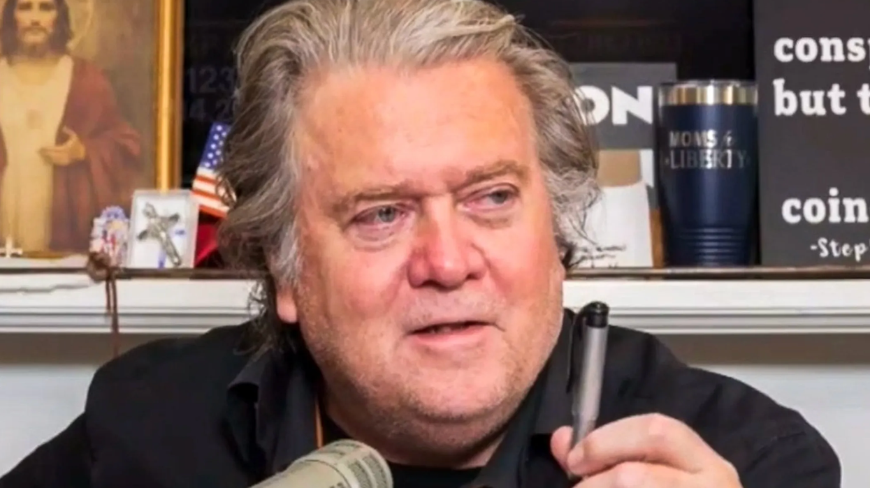 Steve Bannon 'swatted' on the air: 'They’re trying to have suicide by police'