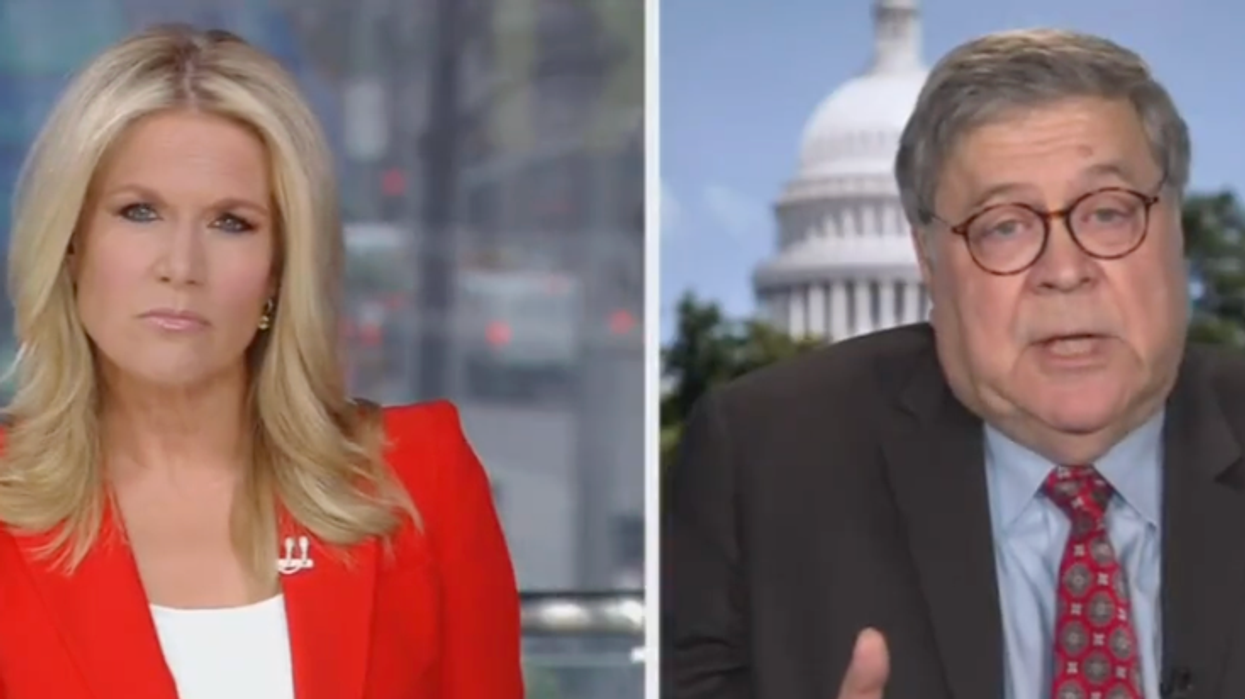 'A fairly simple case': Barr stunned after Fox host asks why DOJ pursuing Trump 'in the middle' of an election
