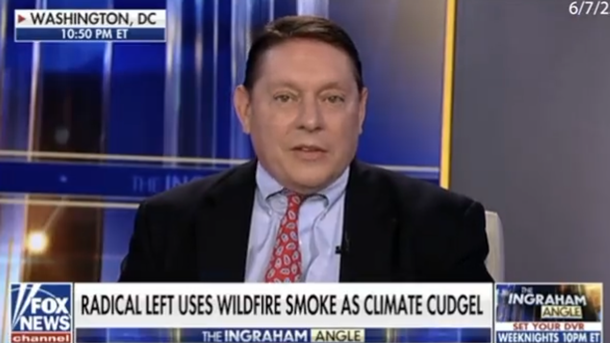 Big Oil shill tells Fox News viewers there’s 'no health risk' from inhaling toxic smoke