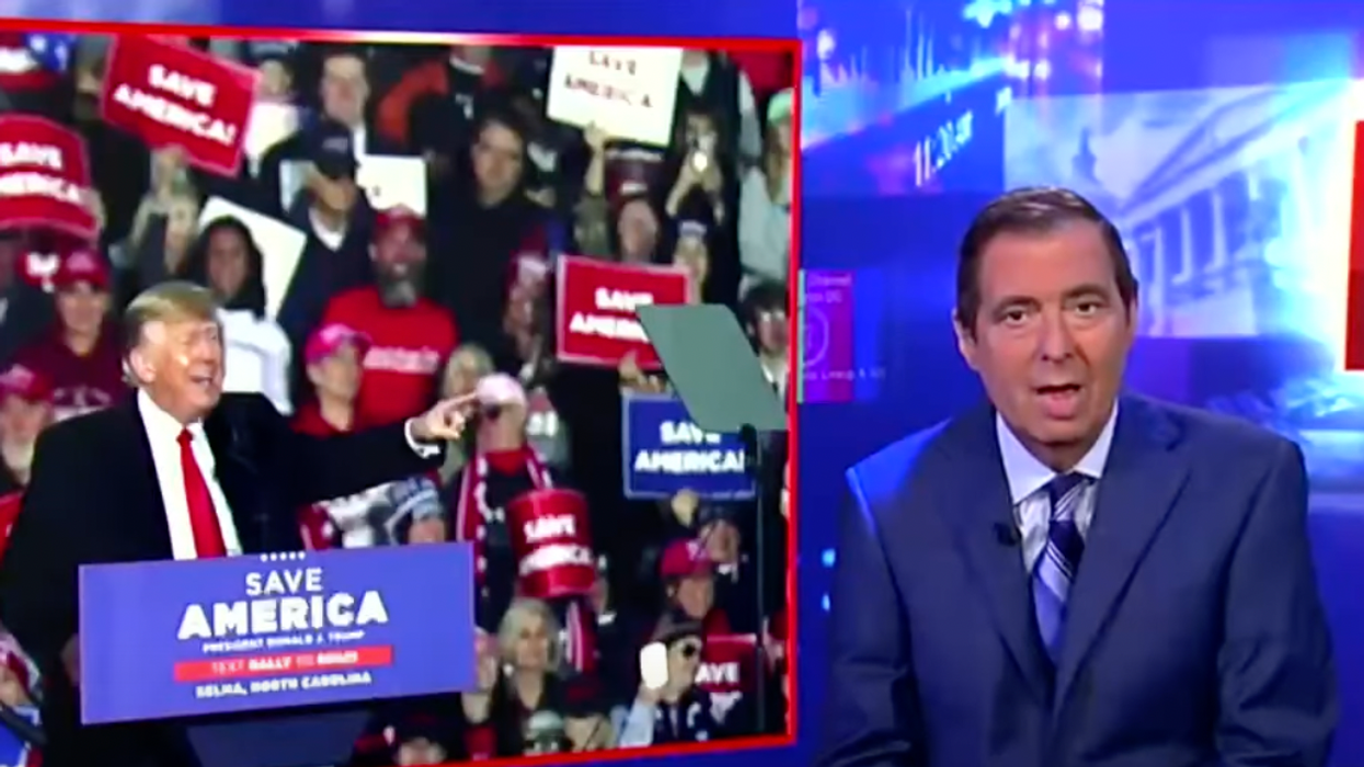 'This is insane!' Fox News host flips out over blackout of Trump's post-indictment spin