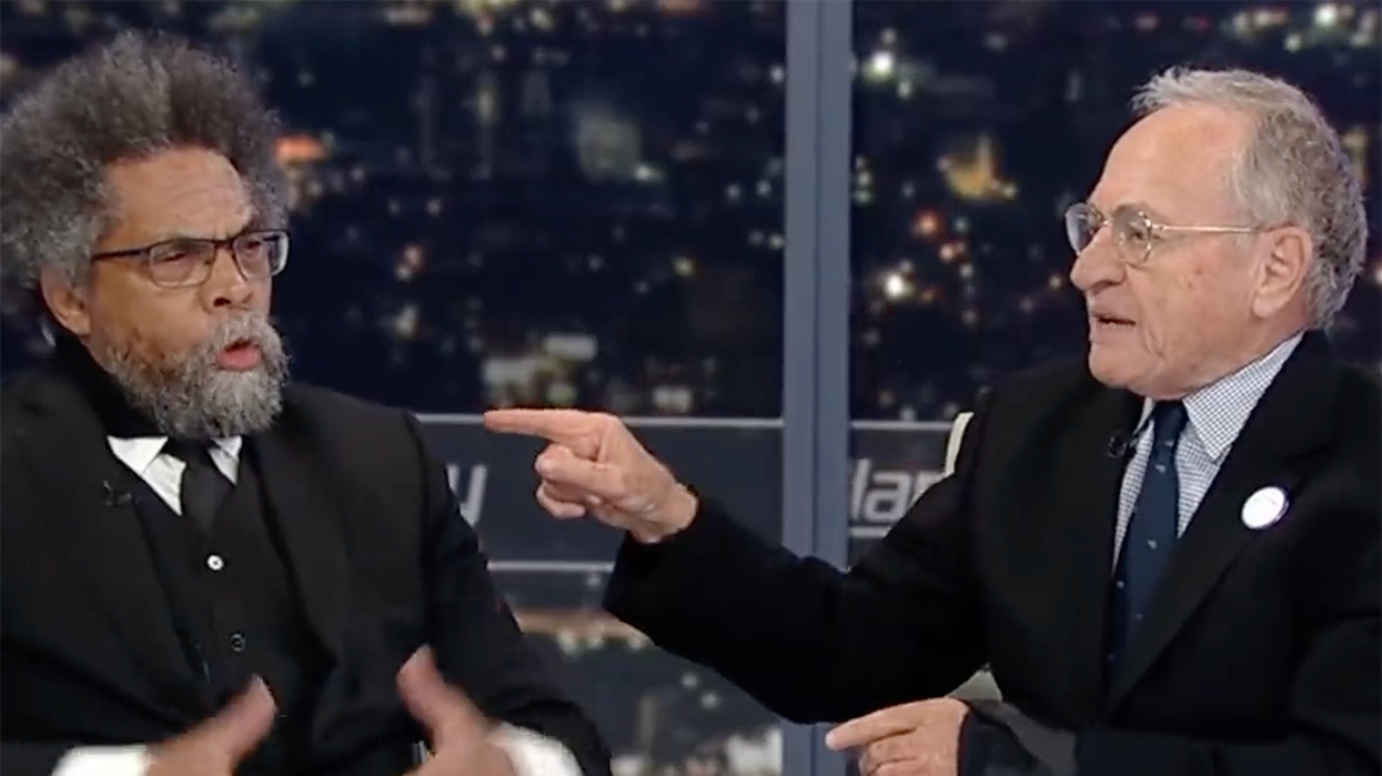 Cornel West debate with Alan Dershowitz goes off-the-rails: 'Brother, you’ve got to get off the crack pipe'