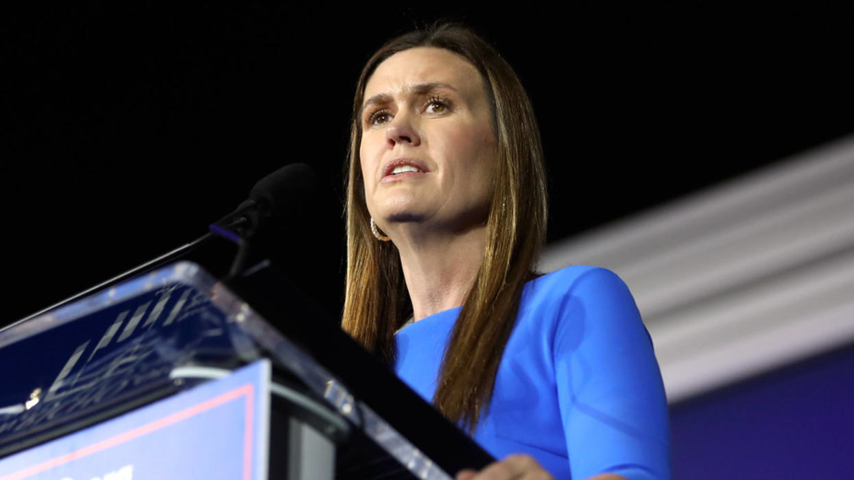Sarah Huckabee Sanders has lowest approval rating of any Arkansas governor over last 20 years