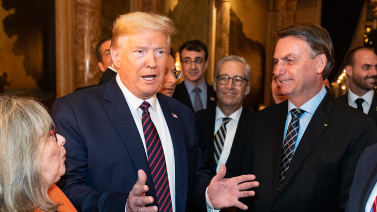 'Why he’s going to lose again': Trump slammed for keynoting event filled with 'Nazi-linked groups'