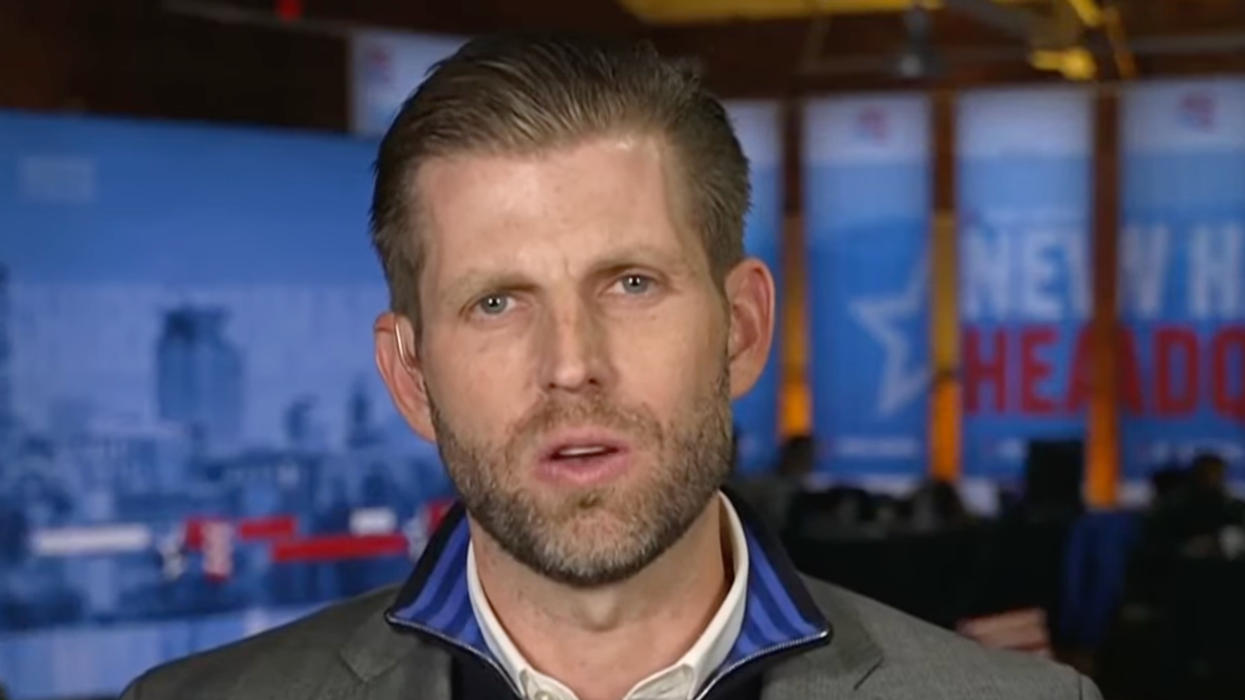 Eric Trump alleges 'all-out war on God' since father’s election loss