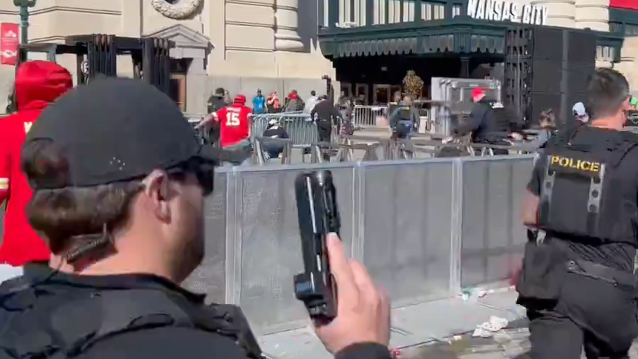 Chaos erupts at Kansas City Chiefs’ Super Bowl parade after people are shot: report