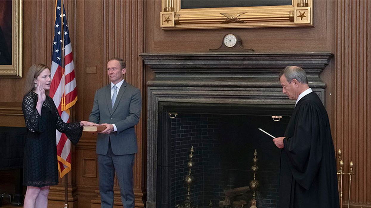 'Ideological strains' on the Court as Amy Coney Barrett admonishes liberals in 'unusually biting terms'