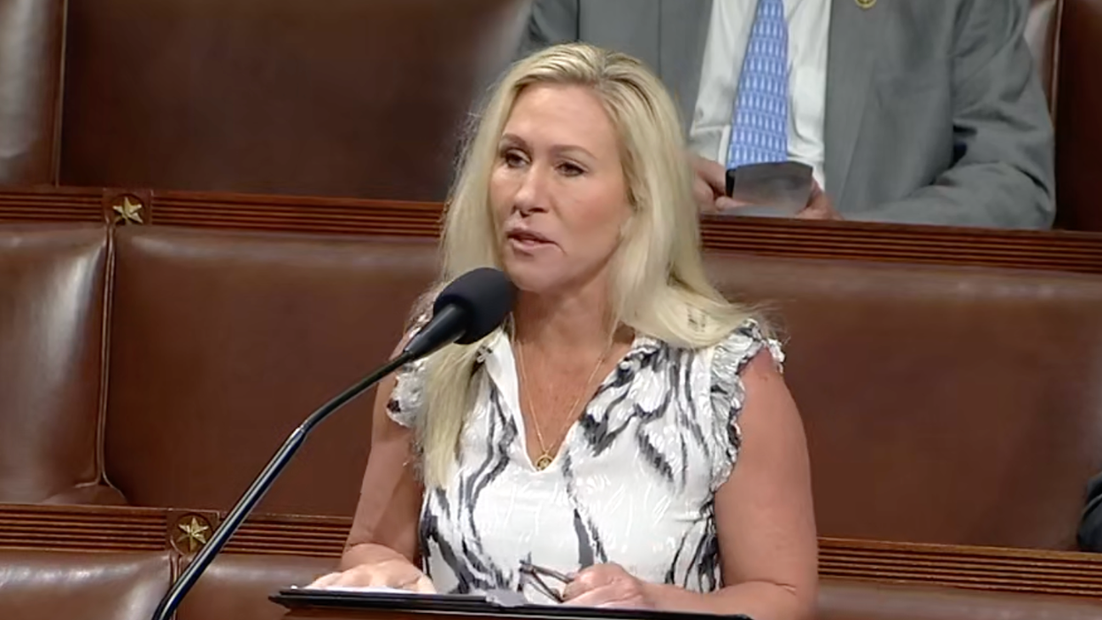 'Working hard for Russia': MTG mocked over proposing US reps backing Ukraine aid fight in the war