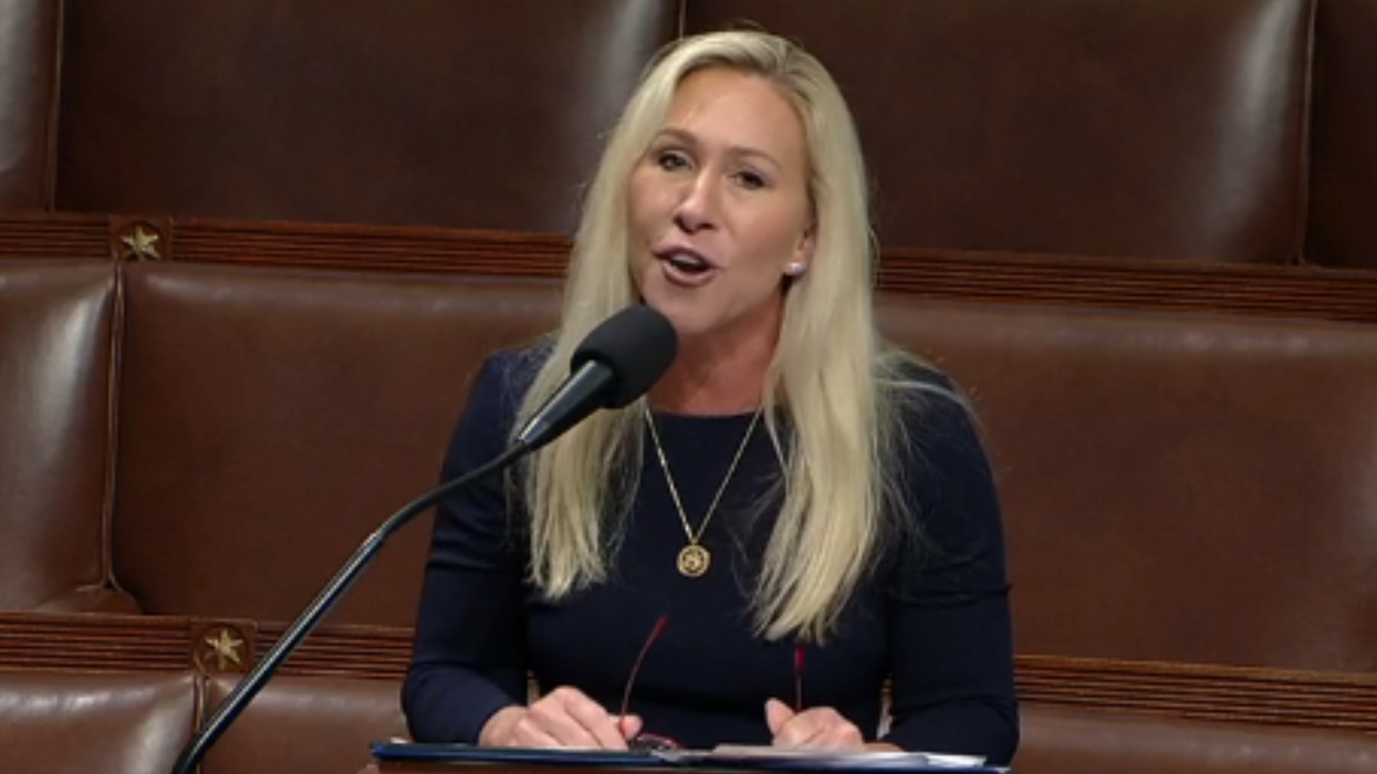 Dem unleashes on 'uniquely demented' MTG after she proposes amending Ukraine funding to $0