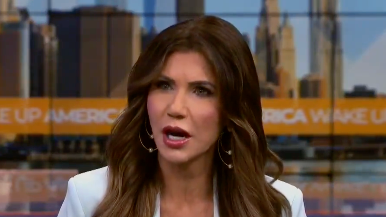 'That never happened, did it?' Newsmax host directly confronts Kristi Noem over lie in book