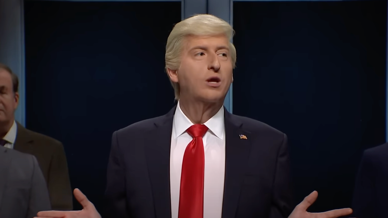 'Can anyone else see him?' SNL’s Trump promotes potential VP picks in cold open