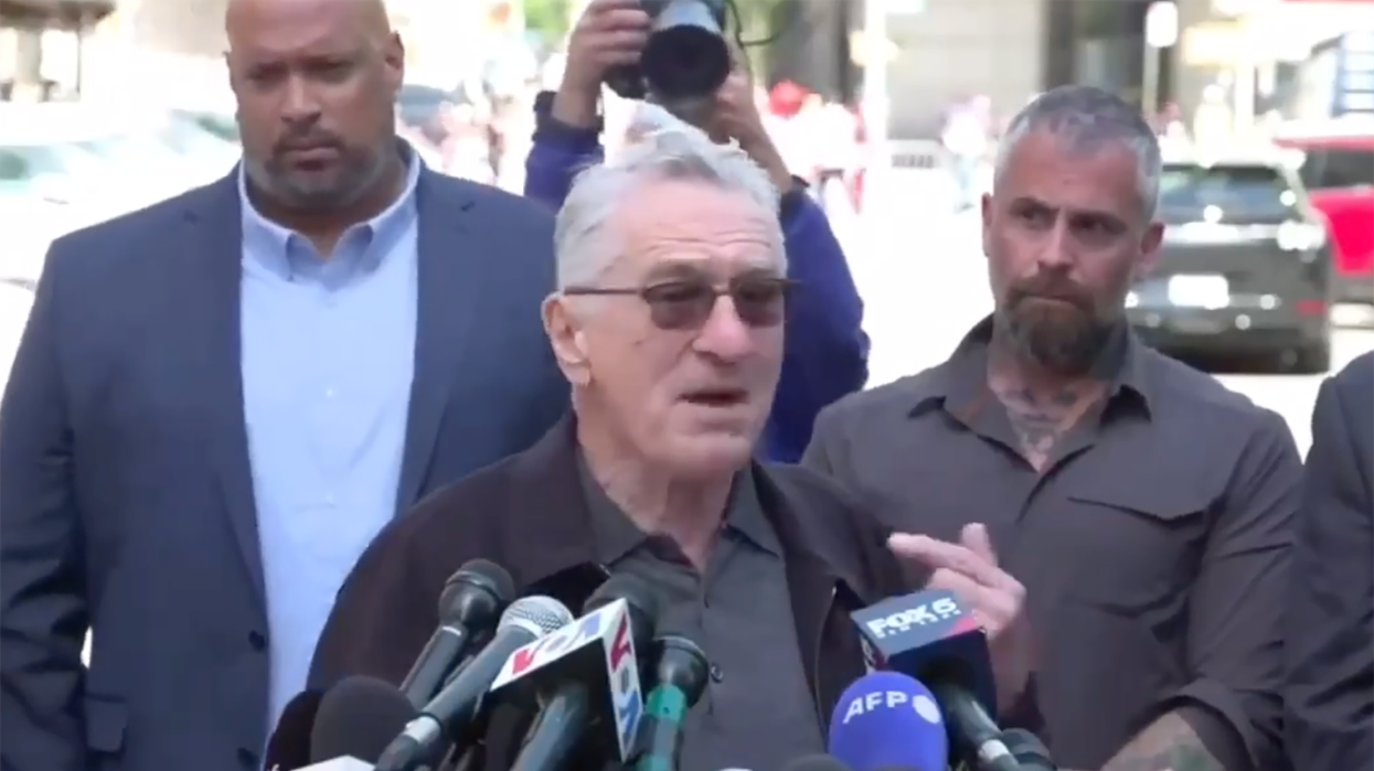 Tempers flare as Robert DeNiro clashes with Trump supporter outside hush money trial