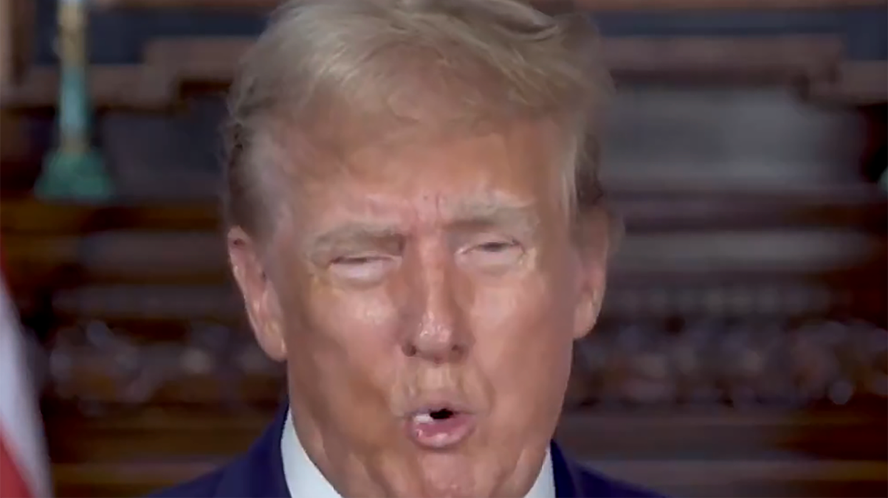 'Rabid Don': Eruption as Trump's 'foamy saliva' video flagged as 'sign of health issues'